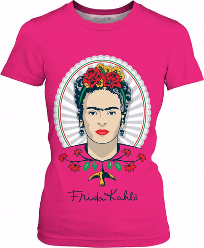 Frida Kahlo Pink Women's T-Shirt