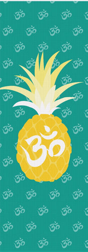 Om Pineapple Yoga Mat
