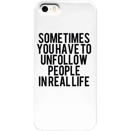 UnFollow Me Please